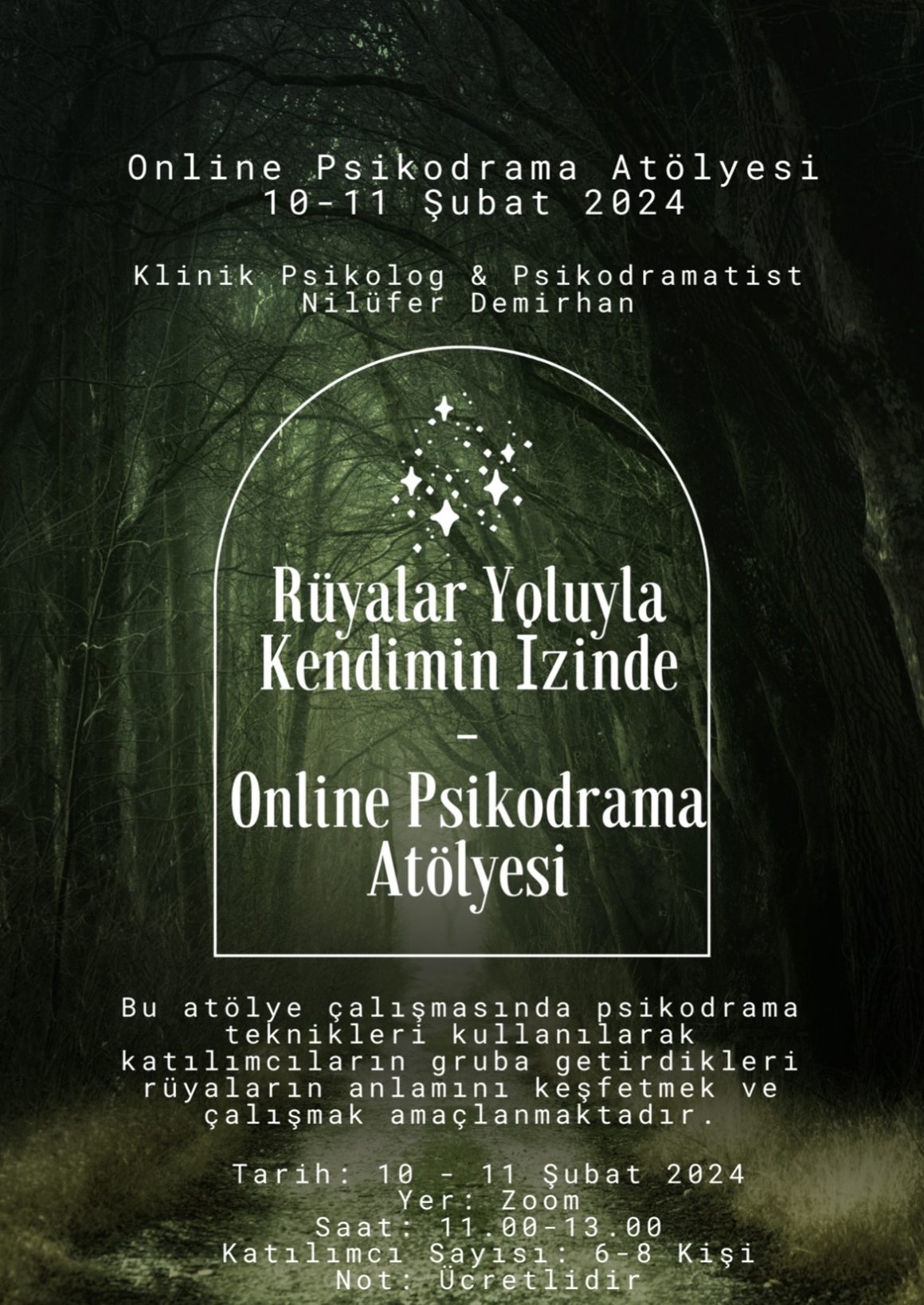 Rüyalar Yoluyla Kendimin İzinde – Online Psikodrama Atölyesi